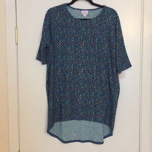 XS LuLaRoe Irma Top A06 1743
